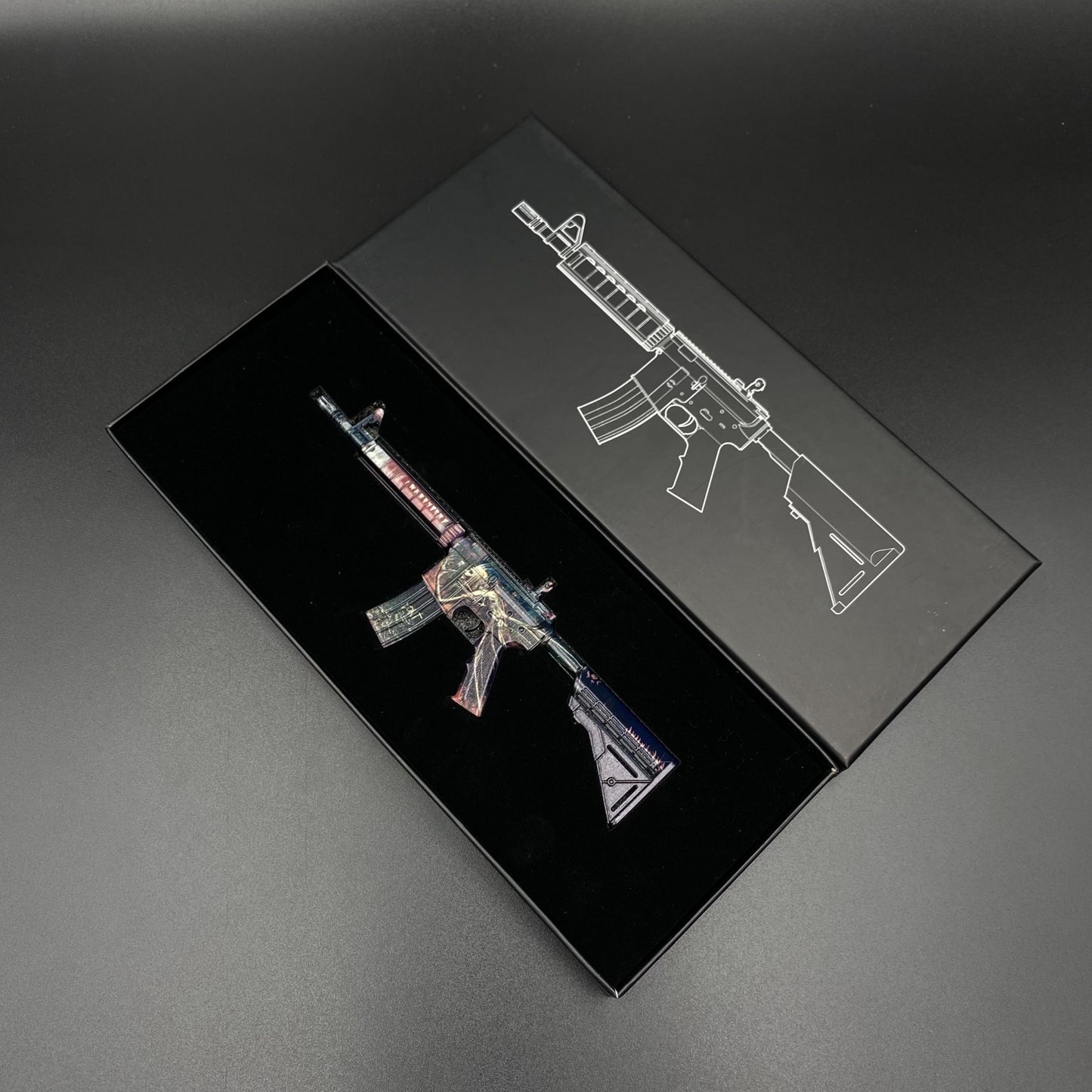 Metal Tiny CS M4A4 Tooth Fairy Gun Miniature For Collection