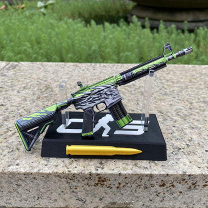 CS M4A4 Full Throttle Mini Metal Replica For Collection