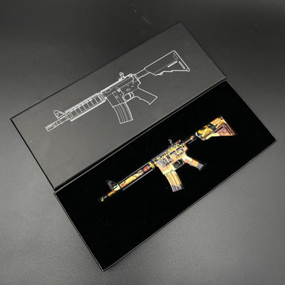 CS M4A4 Hellish Mini Metal Replica For Collection