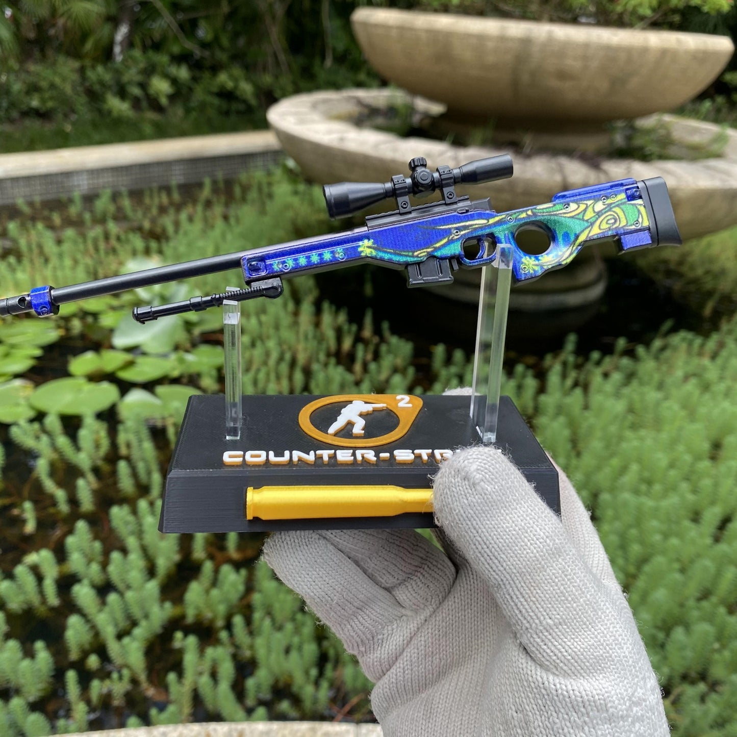 CS Tiny Gun Corticera AWP Metal Miniature For Collection
