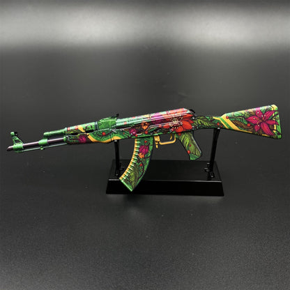 AK47 Wild Lotus Metal Miniature Gun