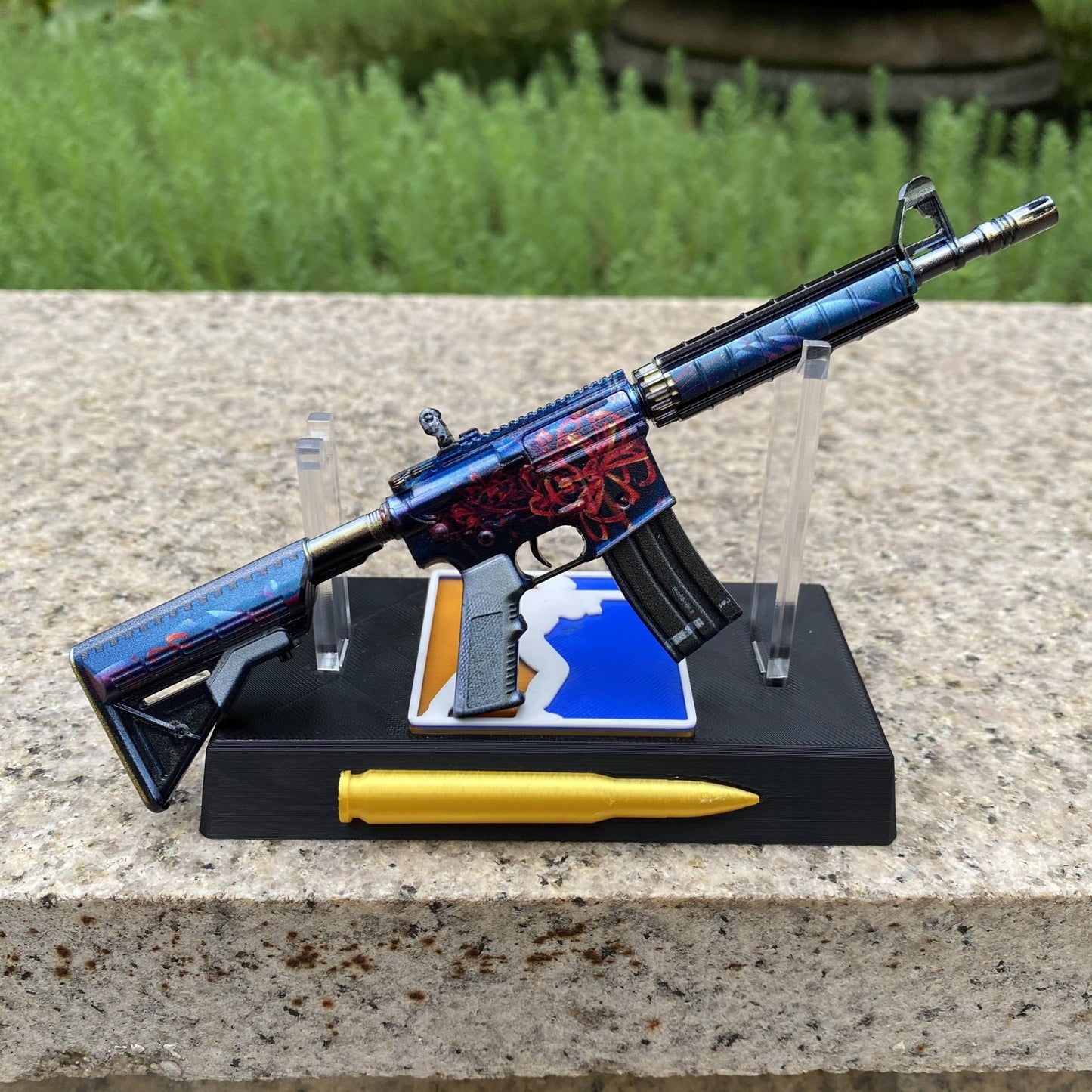 M4A4 Spider Lily Mini Metal Replica For Collection