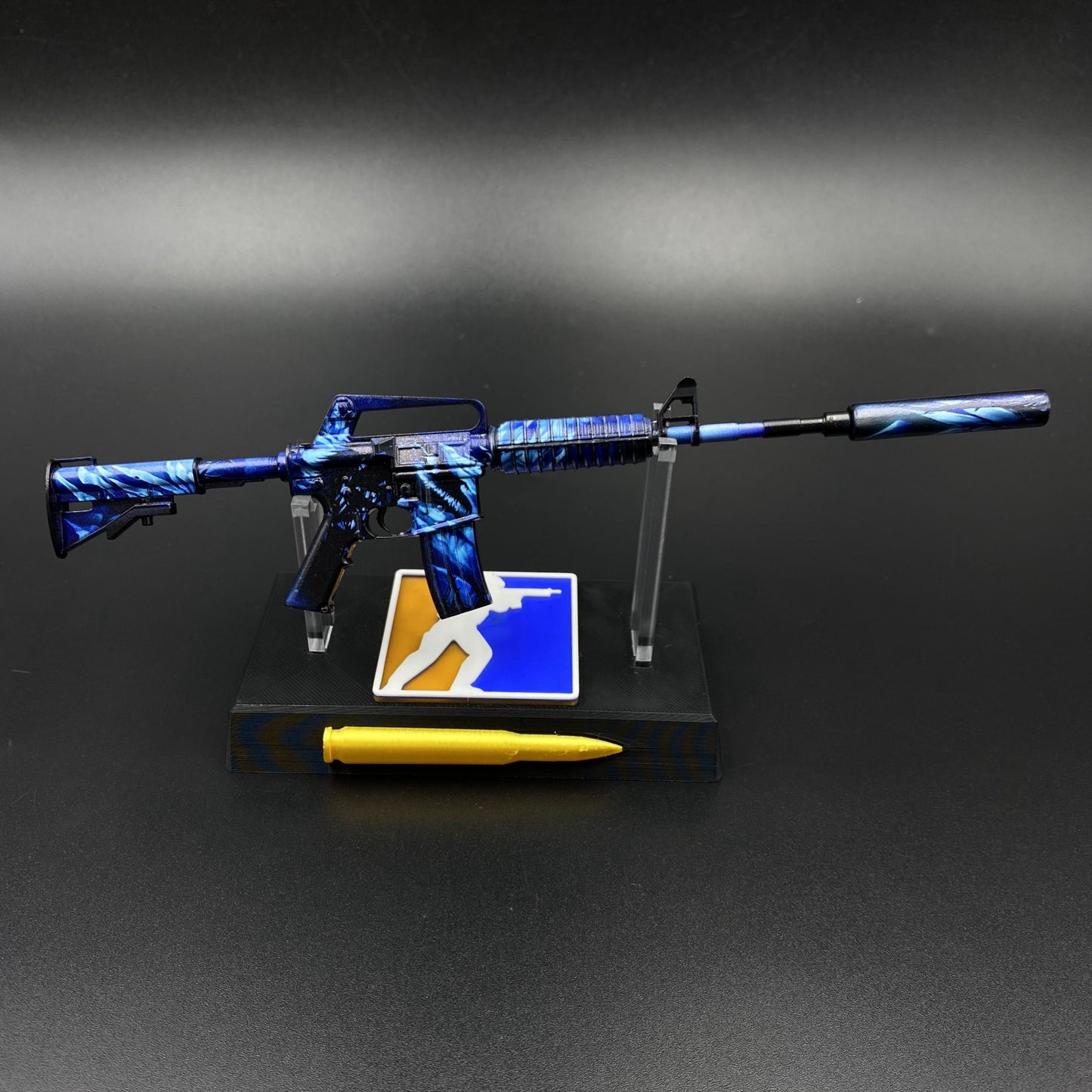 M4A1-S Nightmare Metal Tiny Gun Miniature Collection