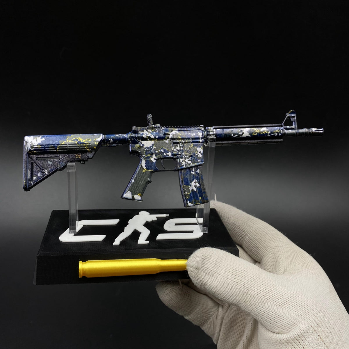 Hot Game Skin CS M4A4 Global Offensive Gun Miniature Collection