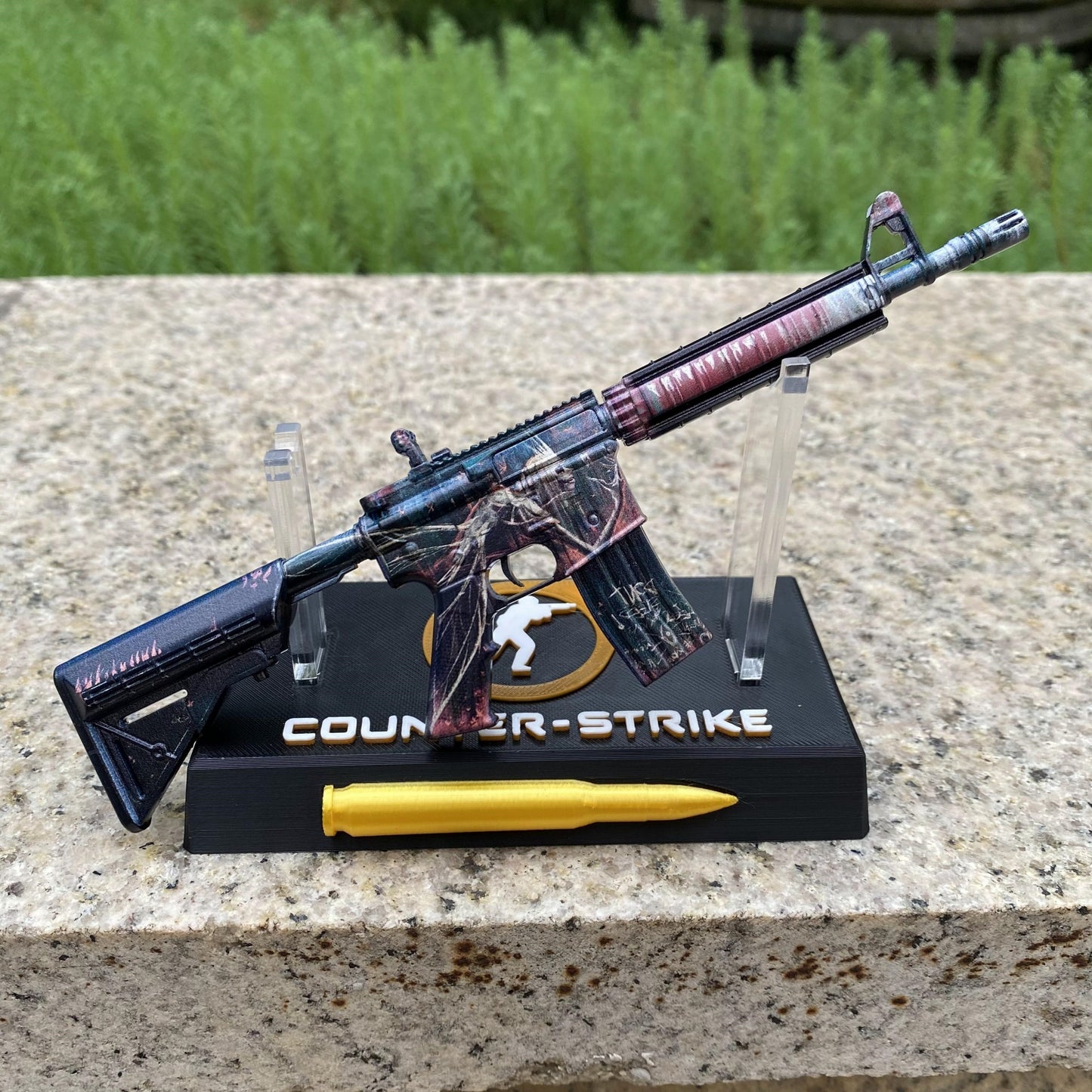 Metal Tiny CS M4A4 Tooth Fairy Gun Miniature For Collection