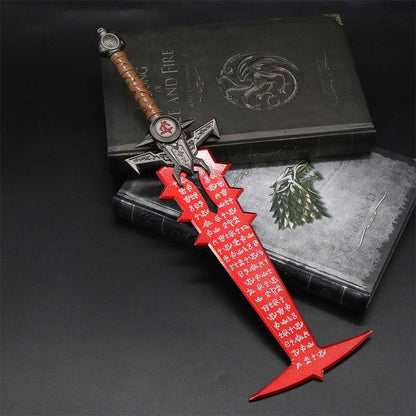 Crucible Sword Blunt Blade Metal Replica 30CM/11.8'' USA Only