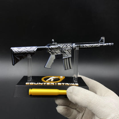 CS M4A4 Aeolian Dark Mini Metal Replica For Collection