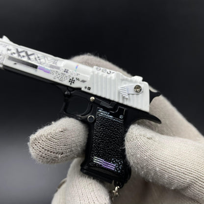 Desert Eagle Printstream mini Metal replica from Fracture Case CS2 game For Collectible