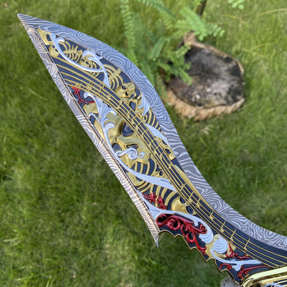 Delta Force Elegy Knives Replica 40CM/15.74" - Game Collectible Decorative Ornament