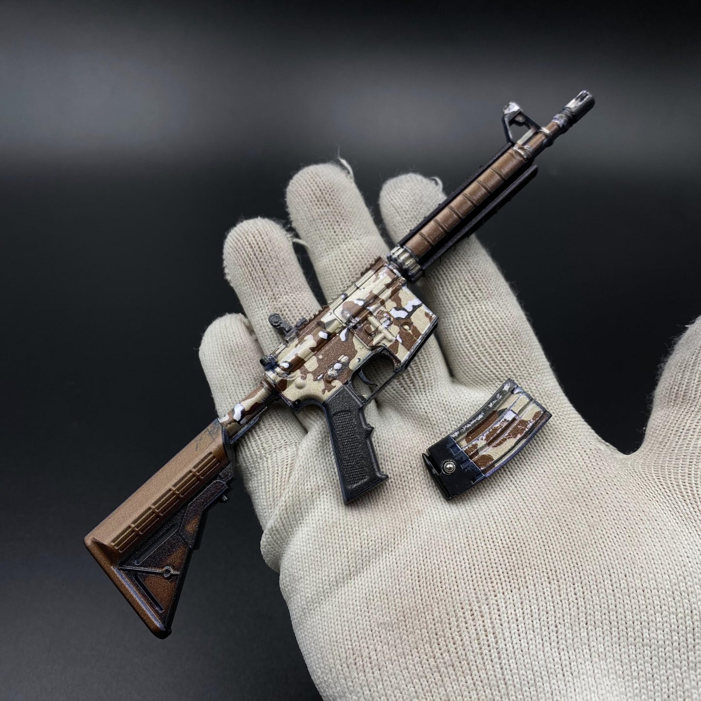 CS M4A4 Desert Storm Mini Metal Replica For Collection