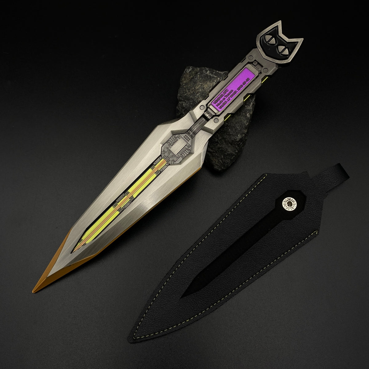 Delta Force Hackclaw Alloy Dagger Replica Game Prop Collectible
