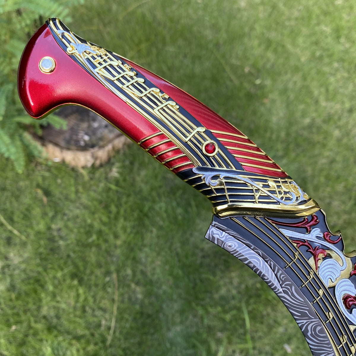 Delta Force Elegy Knives Replica 40CM/15.74" - Game Collectible Decorative Ornament
