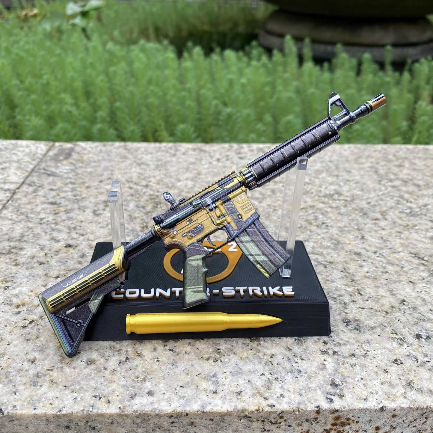 Metal Tiny CS M4A4 Buzz Kill Gun Miniature For Collection