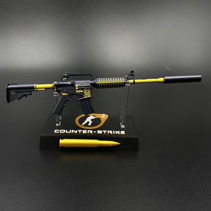CS M4A1‑S Knight Metal Tiny Gun Replica for Collectible