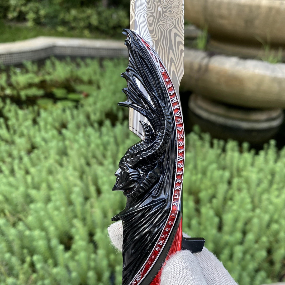 Delta Force Dark Star Demon Knives Replica 40CM/15.74" - Dull Blade Collectibles