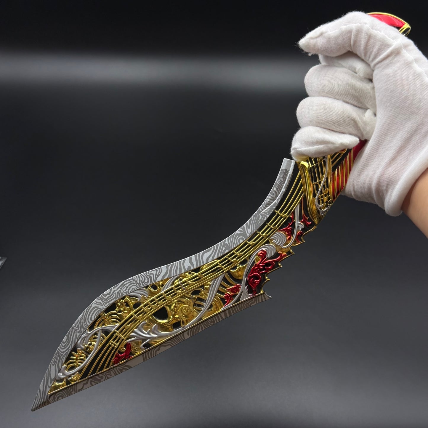 35cm/13.77'' S10 Elegy Zinc Alloy Hot Game Weapon Replica - Game Collectible Decorative Ornament