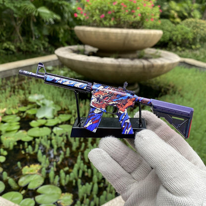 M4A4 Dragon King Mini Metal Replica For Collection
