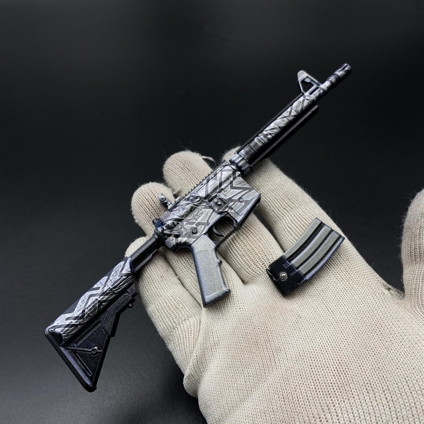 CS M4A4 Aeolian Dark Mini Metal Replica For Collection