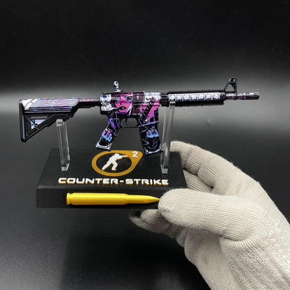 CS M4A4 Neo-Noir Mini Metal Replica For Collection