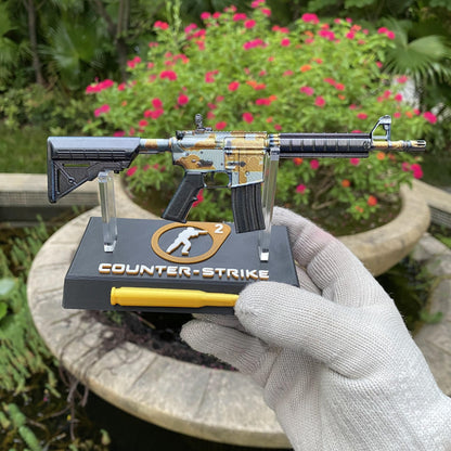 Hot Skin CS M4A4 Daybreak Gun Miniature Collection