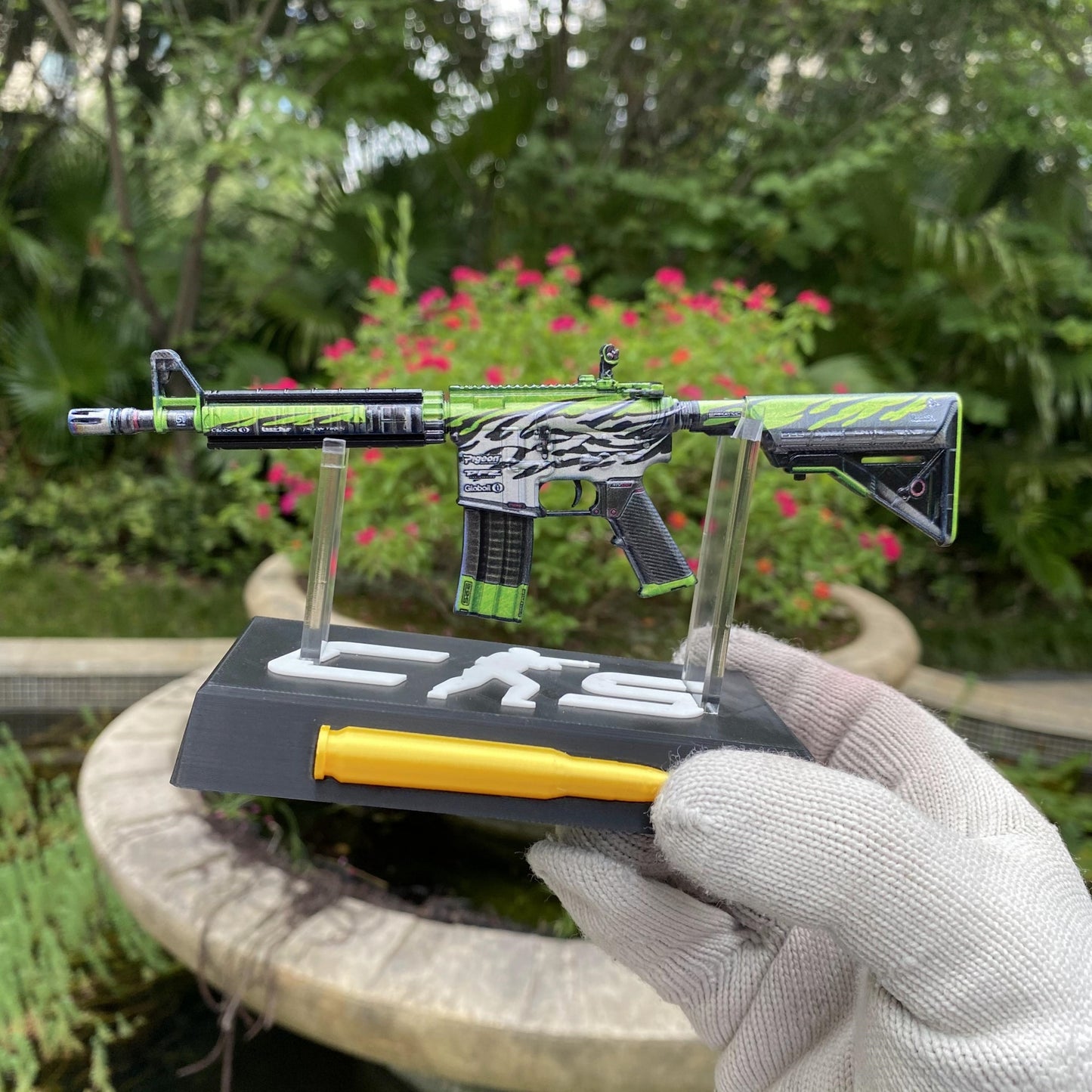 CS M4A4 Full Throttle Mini Metal Replica For Collection