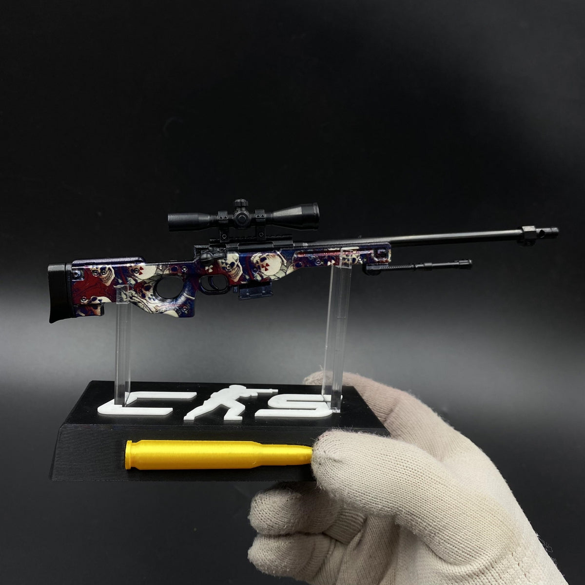CS Tiny Gun Acheron AWP Metal Miniature For Collection