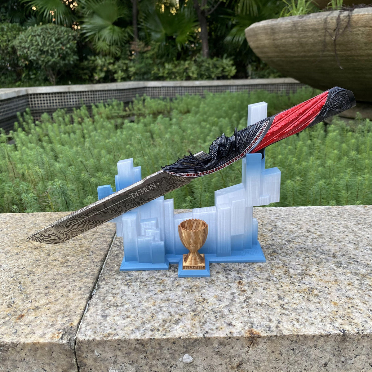 Delta Force Dark Star Demon Knives Replica 40CM/15.74" - Dull Blade Collectibles