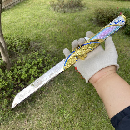 Delta Force Dark Star Angel & Demon Twin Knives Replica 40CM/15.74" - Dull Blade Collectibles
