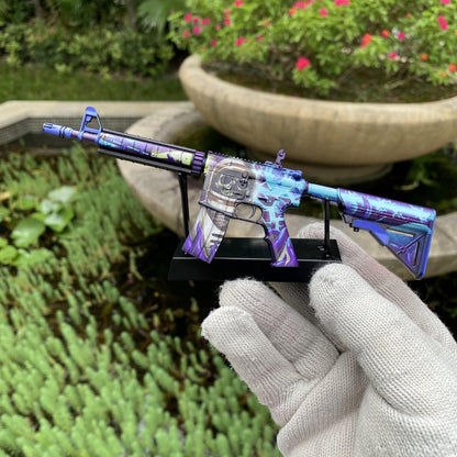 M4A4 Desolate Space Mini Metal Replica For Collection