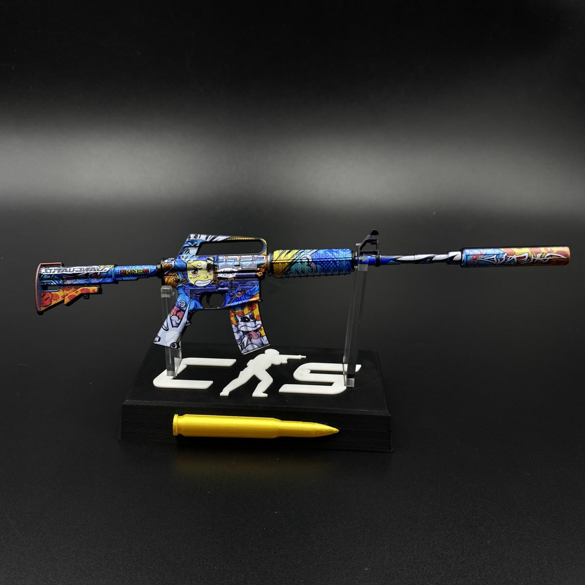 CSGO M4A1-S Player Two Metal Tiny Gun