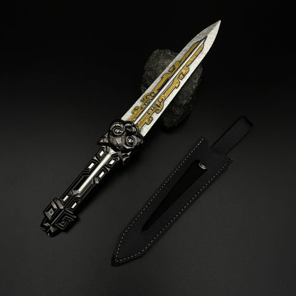 Delta Force Hackclaw Alloy Dagger Replica Game Prop Collectible