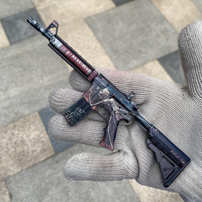 Metal Tiny CS M4A4 Tooth Fairy Gun Miniature For Collection