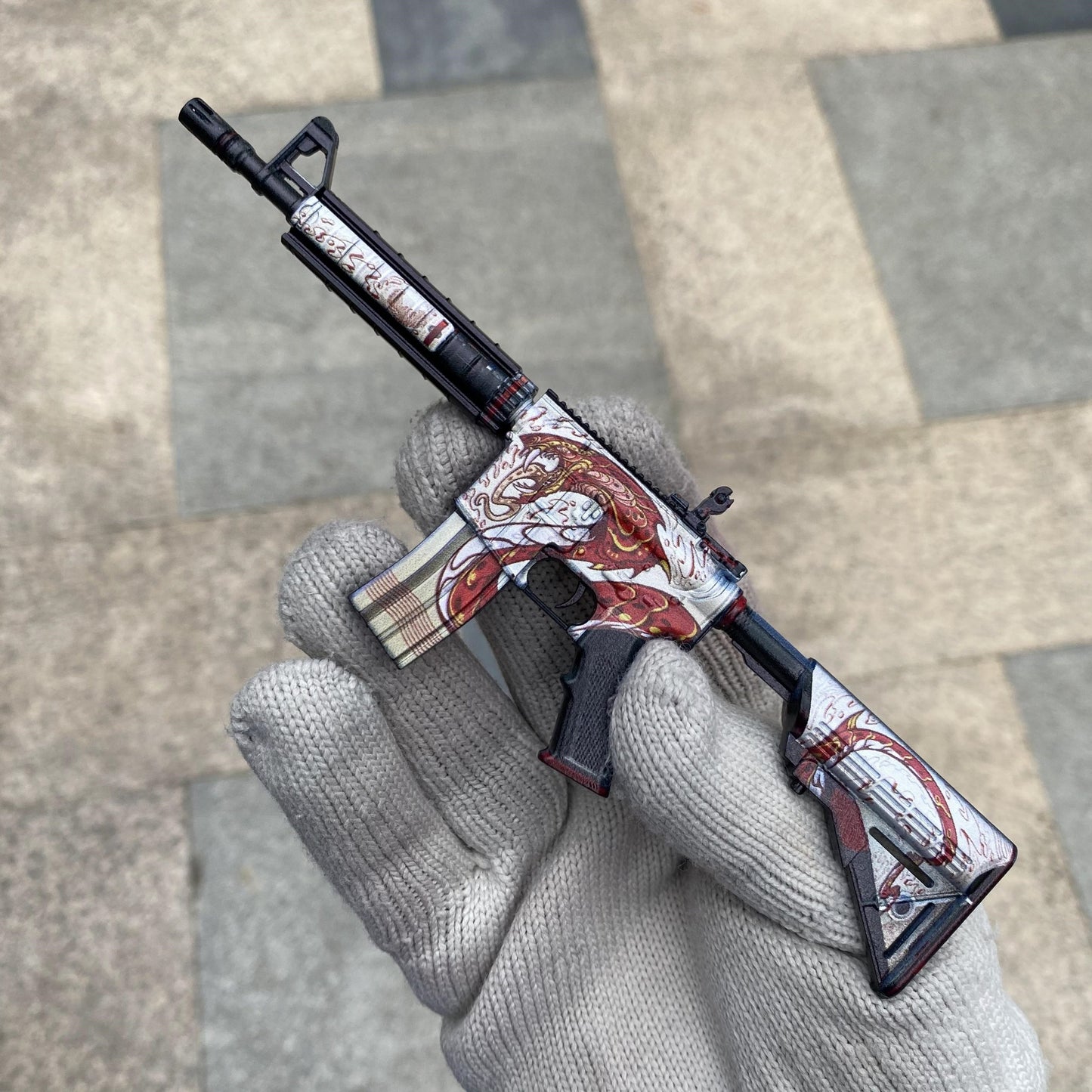 CS M4A4 Falak Mini Metal Replica For Collection