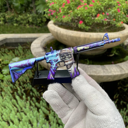 M4A4 Desolate Space Mini Metal Replica For Collection