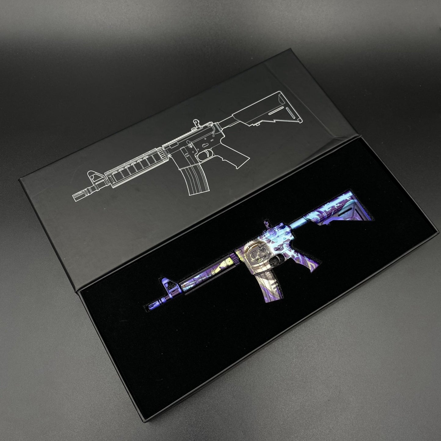 M4A4 Desolate Space Mini Metal Replica For Collection