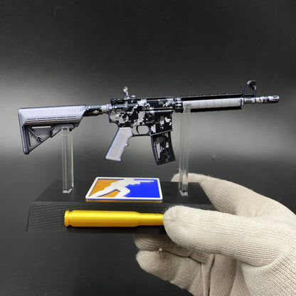 Metal Tiny CS M4A4 Urban DDPAT Gun Miniature For Collection