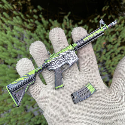 CS M4A4 Full Throttle Mini Metal Replica For Collection