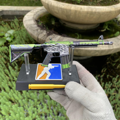 CS M4A4 Full Throttle Mini Metal Replica For Collection