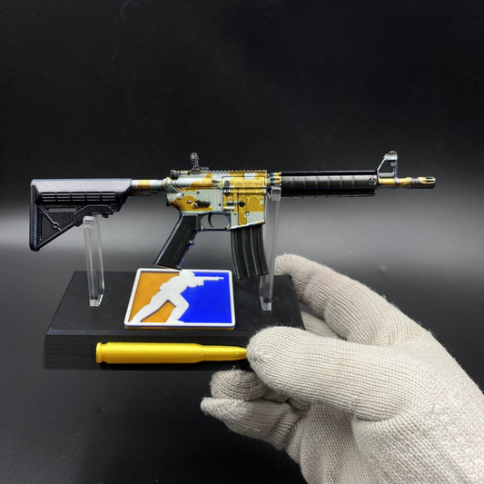 Hot Skin CS M4A4 Daybreak Gun Miniature Collection