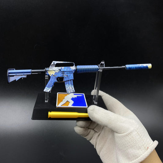 Hot Skin CS M4A1-S Solitude Gun Miniature Collection