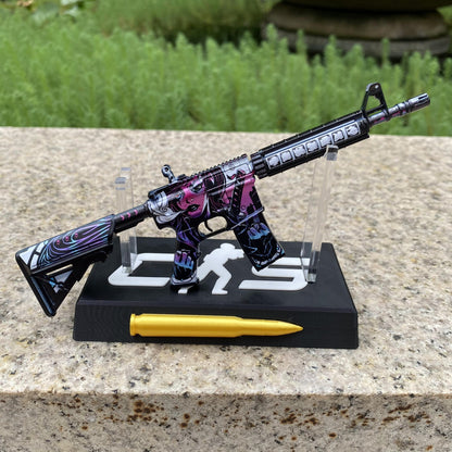 CS M4A4 Neo-Noir Mini Metal Replica For Collection