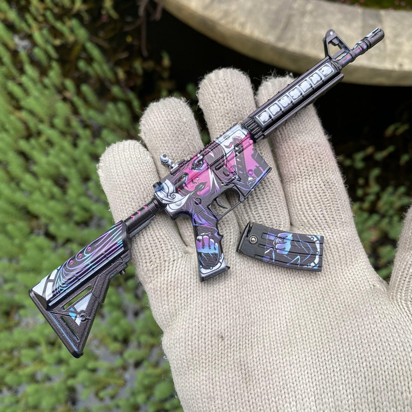 CS M4A4 Neo-Noir Mini Metal Replica For Collection