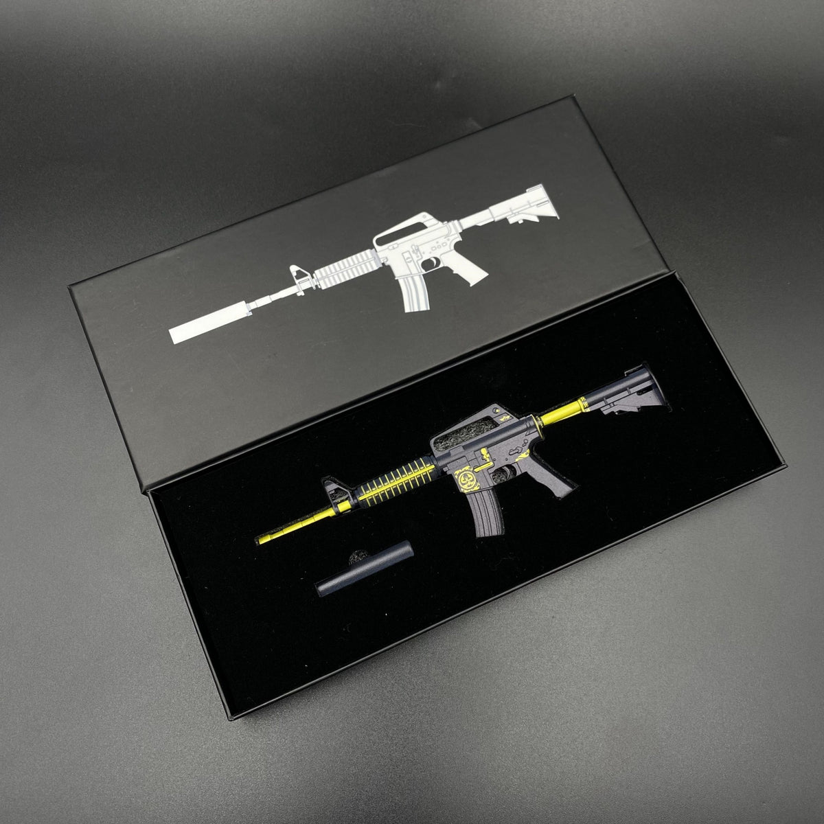CS M4A1‑S Knight Metal Tiny Gun Replica for Collectible