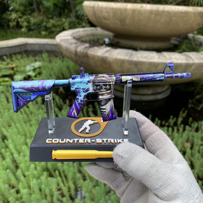 M4A4 Desolate Space Mini Metal Replica For Collection