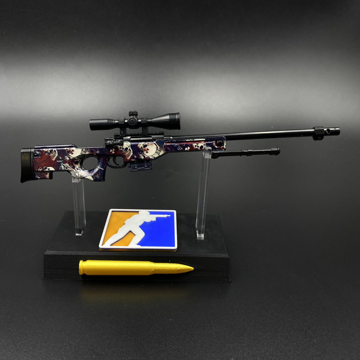 CS Tiny Gun Acheron AWP Metal Miniature For Collection