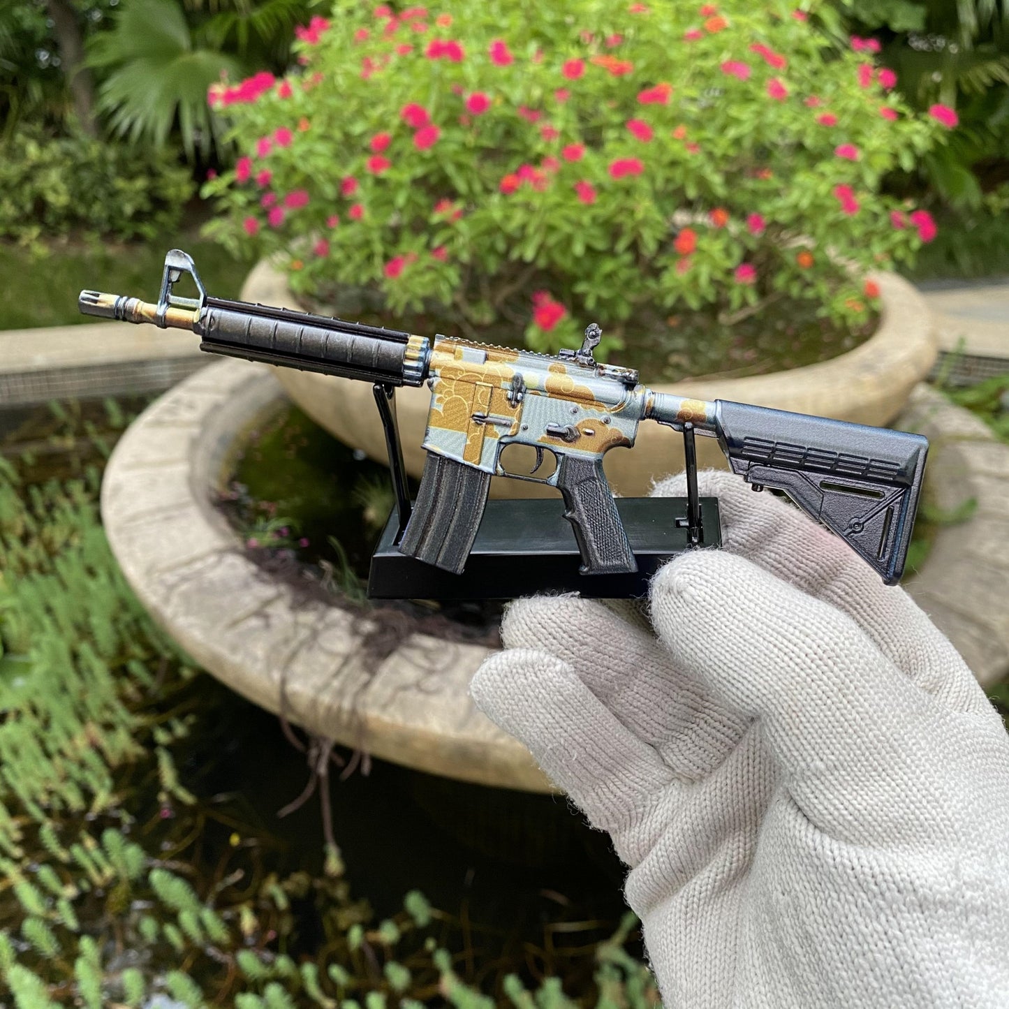 Hot Skin CS M4A4 Daybreak Gun Miniature Collection
