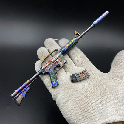 Imminent Danger M4A1-S Metal Gun Miniature For Collection
