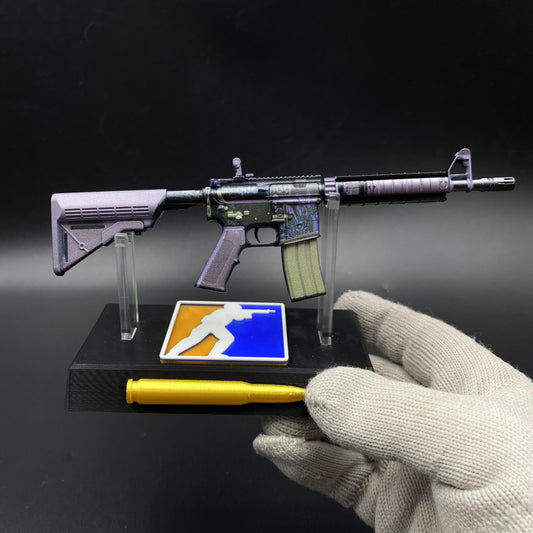 Hot Skin CS M4A4 Polysoup Gun Miniature Collection