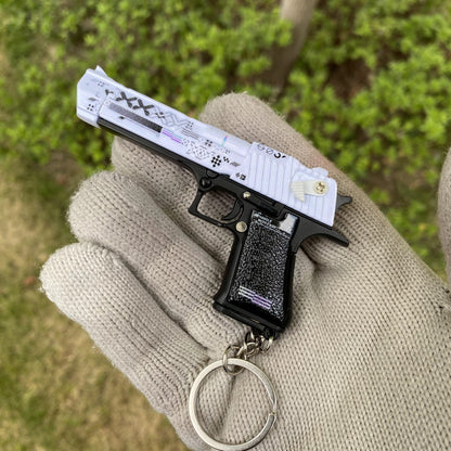 Desert Eagle Printstream mini Metal replica from Fracture Case CS2 game For Collectible