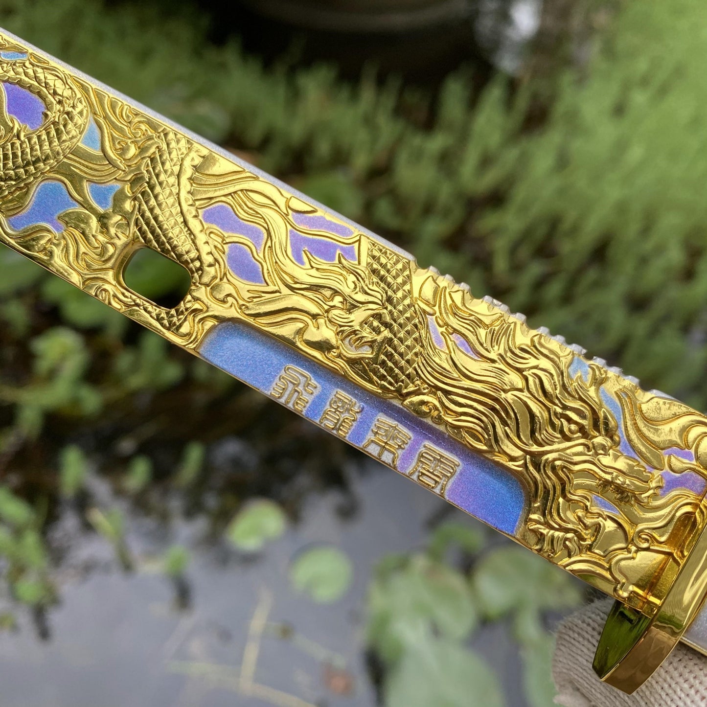 Delta Force Dragon Fang Tactical Dagger Metal Replica, Prop For Game Collection